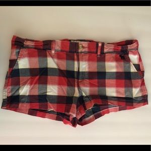 Abercrombie & Fitch Perfect Stretch plaid shorts